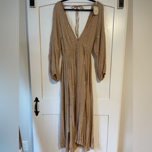 JAKI London sequin polka dot dress